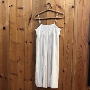 White Spaghetti Strap Dress
